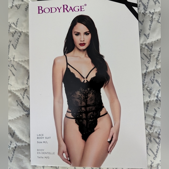 Spencer's Other - BODY Range Lace Bodysuit size M/L